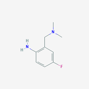 2-[(Dimethylamino)methyl]-4-fluoroaniline - 1153396-50-9