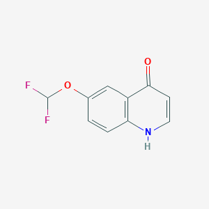 4-Quinolinol, 6-(difluoromethoxy)- - 881657-25-6