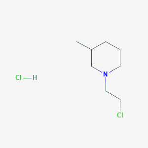 1-(2-Chloroethyl)-3-methylpiperidinium chloride - 85068-70-8