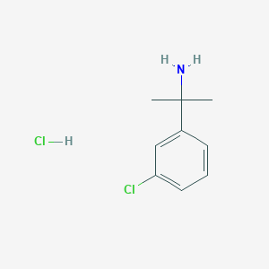 2-(3-Chlorophenyl)propan-2-amine hydrochloride - 1216523-22-6