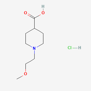 1-(2-Methoxyethyl)piperidine-4-carboxylic acid hydrochloride - 193537-80-3
