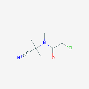 2-chloro-N-(1-cyano-1-methylethyl)-N-methylacetamide - 1158075-57-0