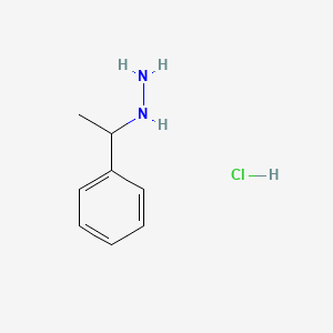 (1-phenylethyl)hydrazine hydrochloride - 29248-55-3