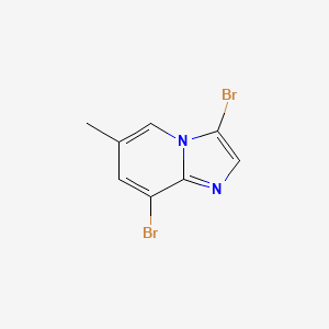 3,8-Dibromo-6-methylimidazo[1,2-a]pyridine - 1072944-58-1