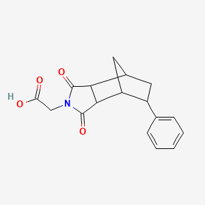 (1,3-dioxo-5-phenyloctahydro-2H-4,7-methanoisoindol-2-yl)acetic acid - 1218360-33-8