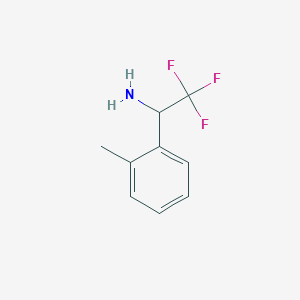 2,2,2-Trifluoro-1-(O-tolyl)ethanamine - 387-88-2