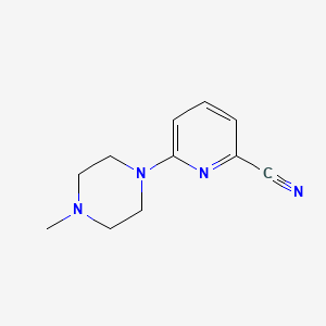 6-(4-Methylpiperazin-1-yl)pyridine-2-carbonitrile - 1175689-23-2