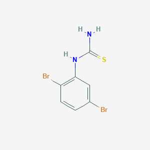 1-(2,5-Dibromophenyl)thiourea - 854890-84-9