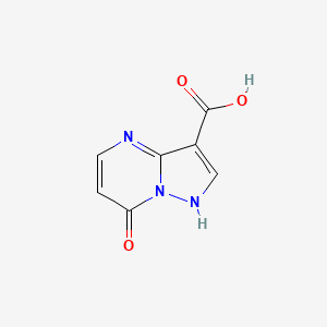 7-Hydroxypyrazolo[1,5-a]pyrimidine-3-carboxylic acid - 1378951-96-2