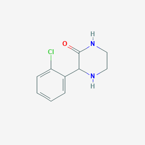 3-(2-Chlorophenyl)piperazin-2-one - 1246549-31-4