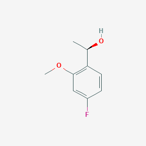 (1R)-1-(4-fluoro-2-methoxyphenyl)ethan-1-ol - 1344936-21-5