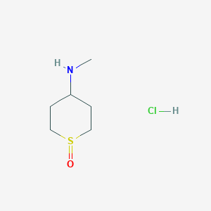 4-(Methylamino)-1lambda4-thian-1-one hydrochloride - 1354951-30-6