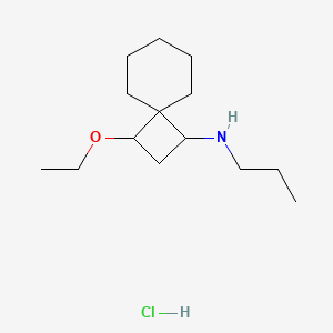 3-ethoxy-N-propylspiro[3.5]nonan-1-amine hydrochloride - 1354953-89-1