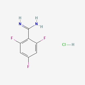 2,4,6-Trifluorobenzimidamide hydrochloride - 1006047-63-7