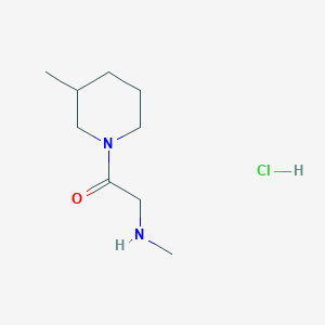 2-(Methylamino)-1-(3-methyl-1-piperidinyl)-1-ethanone hydrochloride - 1220033-32-8