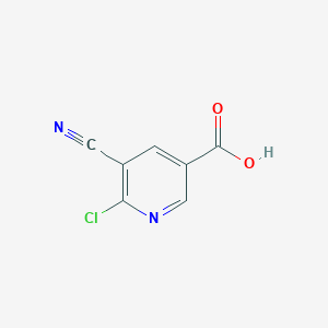 6-Chloro-5-cyanonicotinic Acid - 1206969-20-1