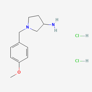 1-(4-Methoxybenzyl)pyrrolidin-3-ylamine dihydrochloride - 61695-08-7