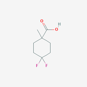 4,4-Difluoro-1-methylcyclohexane-1-carboxylic acid - 1389313-41-0