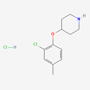 4-(2-Chloro-4-methylphenoxy)piperidine hydrochloride - 1220035-73-3