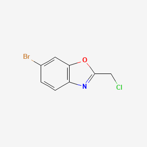 6-Bromo-2-(chloromethyl)-1,3-benzoxazole - 944903-23-5