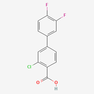 2-Chloro-4-(3,4-difluorophenyl)benzoic acid - 1261956-79-9