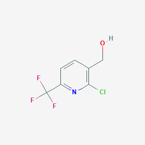 [2-Chloro-6-(trifluoromethyl)pyridin-3-yl]methanol - 917396-39-5