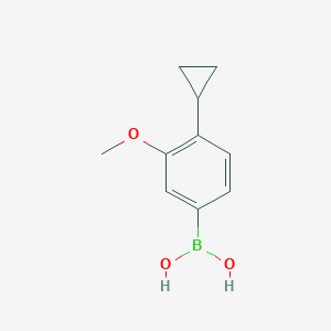 4-Cyclopropyl-3-mehtoxyphenylboronic acid - 1840935-61-6