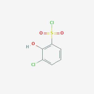 3-Chloro-2-hydroxybenzene-1-sulfonyl chloride - 1261585-06-1