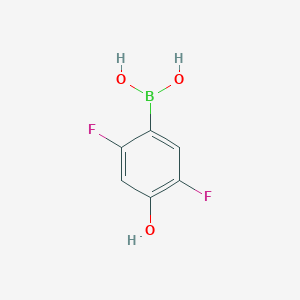 2,5-Difluoro-4-hydroxyphenylboronic acid - 1229584-22-8