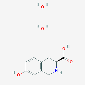 (S)-7-Hydroxy-1,2,3,4-tetrahydroisoquinoline-3-carboxylic acid dihydrate - 210709-23-2