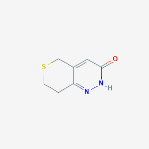 7,8-dihydro-2H-thiopyrano[4,3-c]pyridazin-3(5H)-one - 1269531-18-1