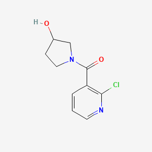(2-Chloropyridin-3-yl)(3-hydroxypyrrolidin-1-yl)methanone - 1219981-43-7