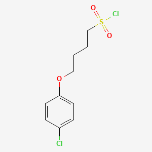 4-(4-Chlorophenoxy)butane-1-sulfonyl chloride - 1339813-92-1