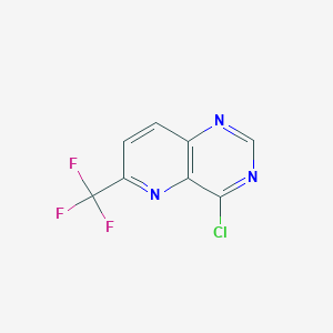 4-Chloro-6-(trifluoromethyl)pyrido[3,2-D]pyrimidine - 946594-93-0