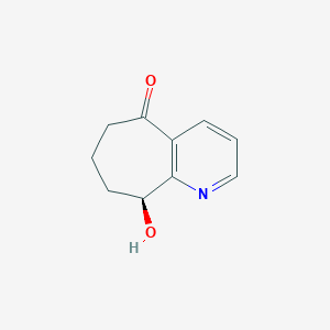 (9S)-9-hydroxy-6,7,8,9-tetrahydrocyclohepta[b]pyridin-5-one - 1190363-43-9