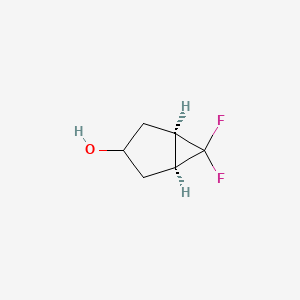 (1R,3R,5S)-rel-6,6-difluorobicyclo[3.1.0]hexan-3-ol - 1099656-48-0