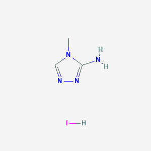 4-methyl-4H-1,2,4-triazol-3-amine hydroiodide - 857371-41-6