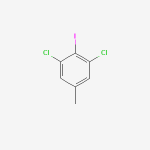 1,3-Dichloro-2-iodo-5-methylbenzene - 939990-12-2