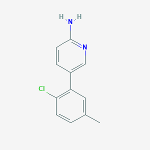 5-(2-Chloro-5-methylphenyl)pyridin-2-amine - 1365272-37-2