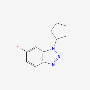 1-Cyclopentyl-6-fluoro-1,2,3-benzotriazole - 1375069-33-2
