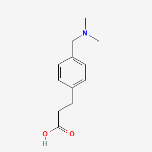 3-{4-[(Dimethylamino)methyl]phenyl}propanoic acid - 933737-16-7