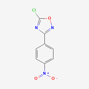 5-Chloro-3-(4-nitrophenyl)-1,2,4-oxadiazole - 1183366-52-0