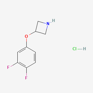 3-(3,4-Difluorophenoxy)azetidine hydrochloride - 1236862-32-0
