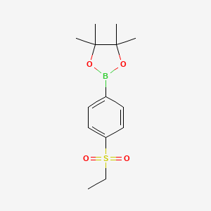 2-(4-(Ethylsulfonyl)phenyl)-4,4,5,5-tetramethyl-1,3,2-dioxaborolane - 1436867-18-3