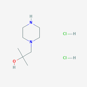 2-Methyl-1-(piperazin-1-yl)propan-2-ol dihydrochloride - 1044707-11-0