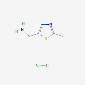 (2-Methylthiazol-5-yl)methanamine hydrochloride - 1072806-59-7