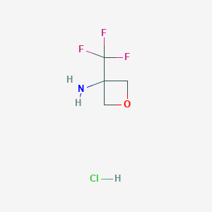 3-(Trifluoromethyl)oxetan-3-amine Hydrochloride - 1268883-21-1
