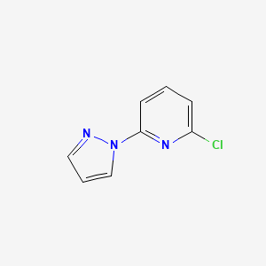 Pyridine, 2-chloro-6-(1H-pyrazol-1-yl)- - 1113041-73-8