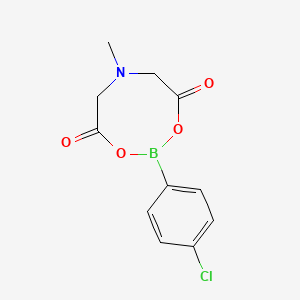 2-(4-Chlorophenyl)-6-methyl-1,3,6,2-dioxazaborocane-4,8-dione - 1404227-24-2