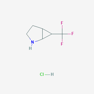 6-(Trifluoromethyl)-2-azabicyclo[3.1.0]hexane hydrochloride - 1375471-69-4